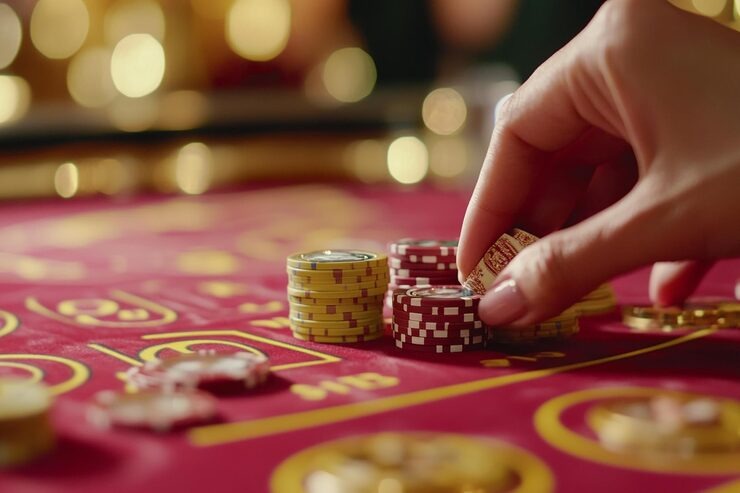 mudah4d live roulette table with professional dealer